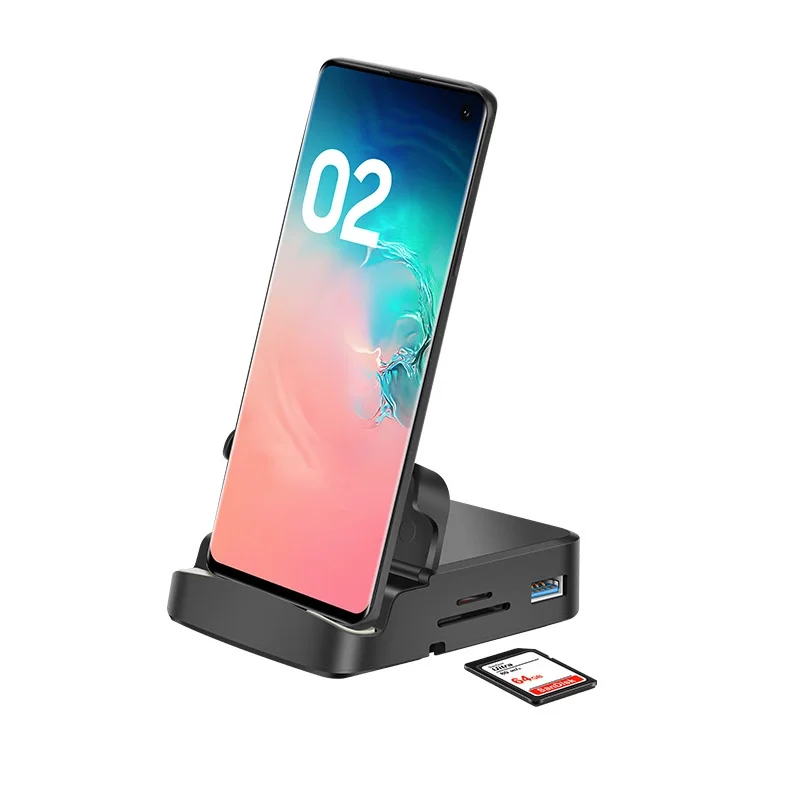 USB 8 in 1 hub usb c 3.0 docking power adapter with mobile stand phone charger Macbook Usb Hub, Color
USB 8 in 1 hub usb c 3.0 docking power adapter with mobile stand phone charger Macbook Usb Hub, Color