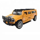 Hummer H2 SUV Model Car Toy Diecast with Light and Music 1:32