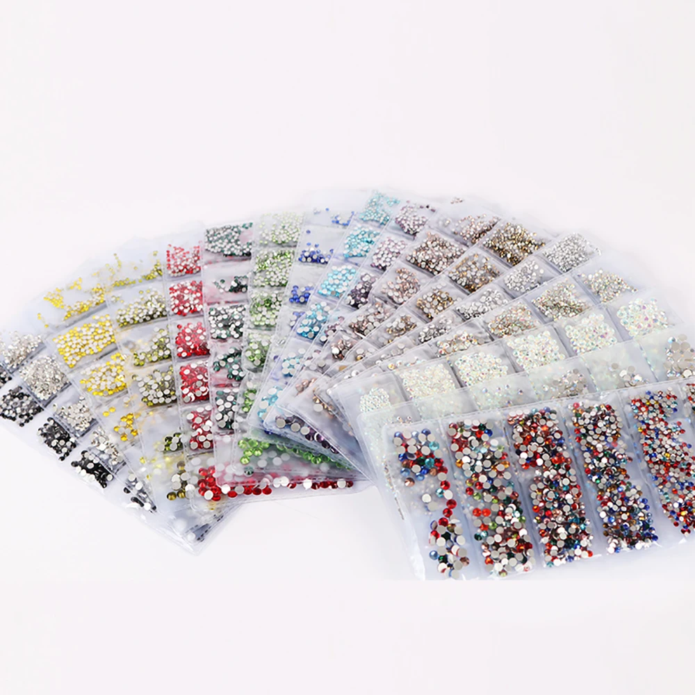 Crystal Nail Art Decorations Glue On FlatBack Crtytal Rhinestones 
Crystal Nail Art Decorations Glue On FlatBack Crtytal Rhinestones