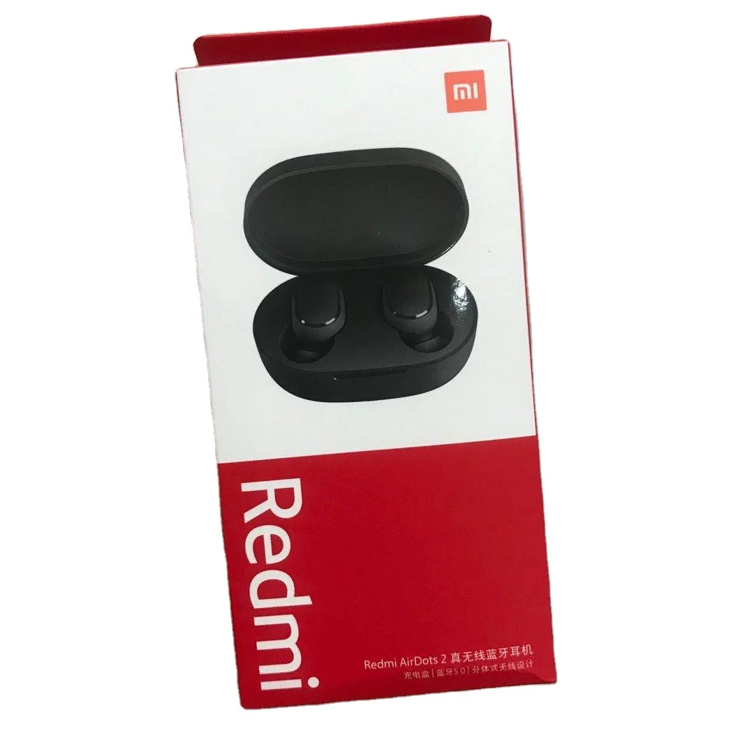 2020 in Stock 100% Original Xiaomi Redmi AirDots 2 TWS True Wireless BT 5.0 Earphone for android ios cell phone mobile, Black
2020 in Stock 100% Original Xiaomi Redmi AirDots 2 TWS True Wireless BT 5.0 Earphone for android ios cell phone mobile, Black