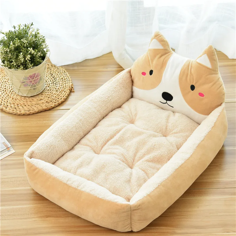 Pet Bed Soft Washable Dog Bed Cotton and Plush Inside Colorful Bite Resistant Sleeping Supply Cartoon Design Pet Bed, Custom
Pet Bed Soft Washable Dog Bed Cotton and Plush Inside Colorful Bite Resistant Sleeping Supply Cartoon Design Pet Bed, Custom