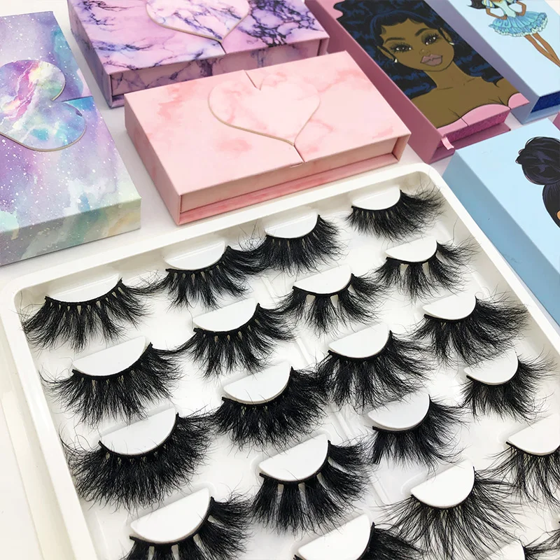 real 3d mink eyelashes 25mm lashes with custom eyelashes packaging eyelash vendor customized boxes
real 3d mink eyelashes 25mm lashes with custom eyelashes packaging eyelash vendor customized boxes