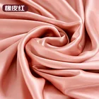 High Quality 6A grade Satin Pure16mm blue 100% silk fabric for printing or dyeing