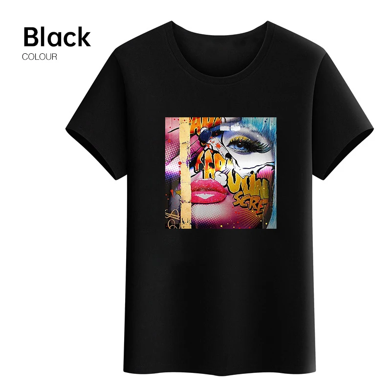 Best selling custom printing women tshirts dress tops summer t-shirts for woman printed graphic t shirts for women, As picture shows
Best selling custom printing women tshirts dress tops summer t-shirts for woman printed graphic t shirts for women, As picture shows