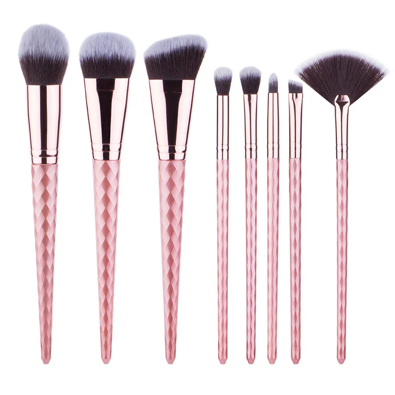 HZM 8 PCS 2021 Best brand custom rainbow Rose Gold Pink makeup brush set private label professional wholesale oem cosmetic brush
HZM 8 PCS 2021 Best brand custom rainbow Rose Gold Pink makeup brush set private label professional wholesale oem cosmetic brush