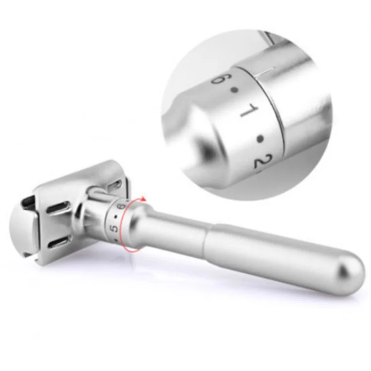 Amazon hot selling Custom Adjustable Double Edge Safety Razor Shaving Razor For Men, Sliver
Amazon hot selling Custom Adjustable Double Edge Safety Razor Shaving Razor For Men, Sliver