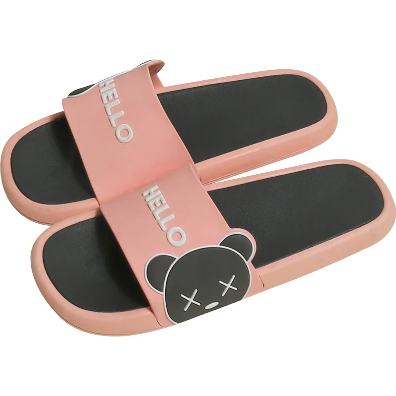 Sandals female summer bathroom bath antiskid soft bottom lovely couple home a pair of indoor slippers OEM customization, Customized color
Sandals female summer bathroom bath antiskid soft bottom lovely couple home a pair of indoor slippers OEM customization, Customized color