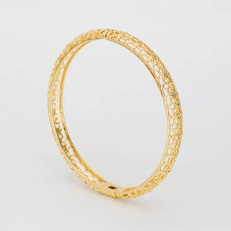 Wholesale fashion jewelry hollow out geometric round bangles copper bangle bracelet gold plated for women
Wholesale fashion jewelry hollow out geometric round bangles copper bangle bracelet gold plated for women