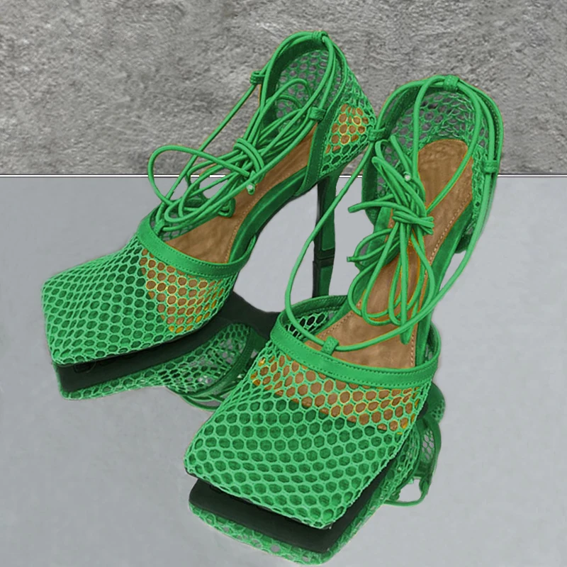 Fashion Gladiator Brand 2022 Women Pumps Sexy Hollow Mesh Striptease Summer High Heeled Sandals Square Ankle Ladies Heels Shoes
Fashion Gladiator Brand 2022 Women Pumps Sexy Hollow Mesh Striptease Summer High Heeled Sandals Square Ankle Ladies Heels Shoes