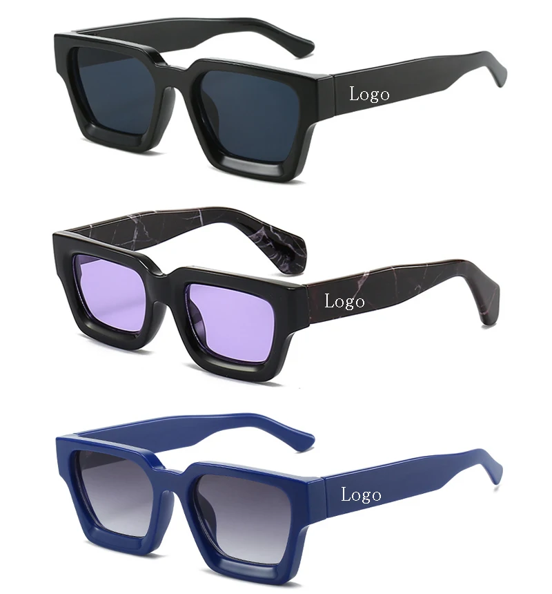 Sunglasses Customized Women men Classic Retro Shades Thick Plastic Square Frame Ready Stock Sun glasses
Sunglasses Customized Women men Classic Retro Shades Thick Plastic Square Frame Ready Stock Sun glasses