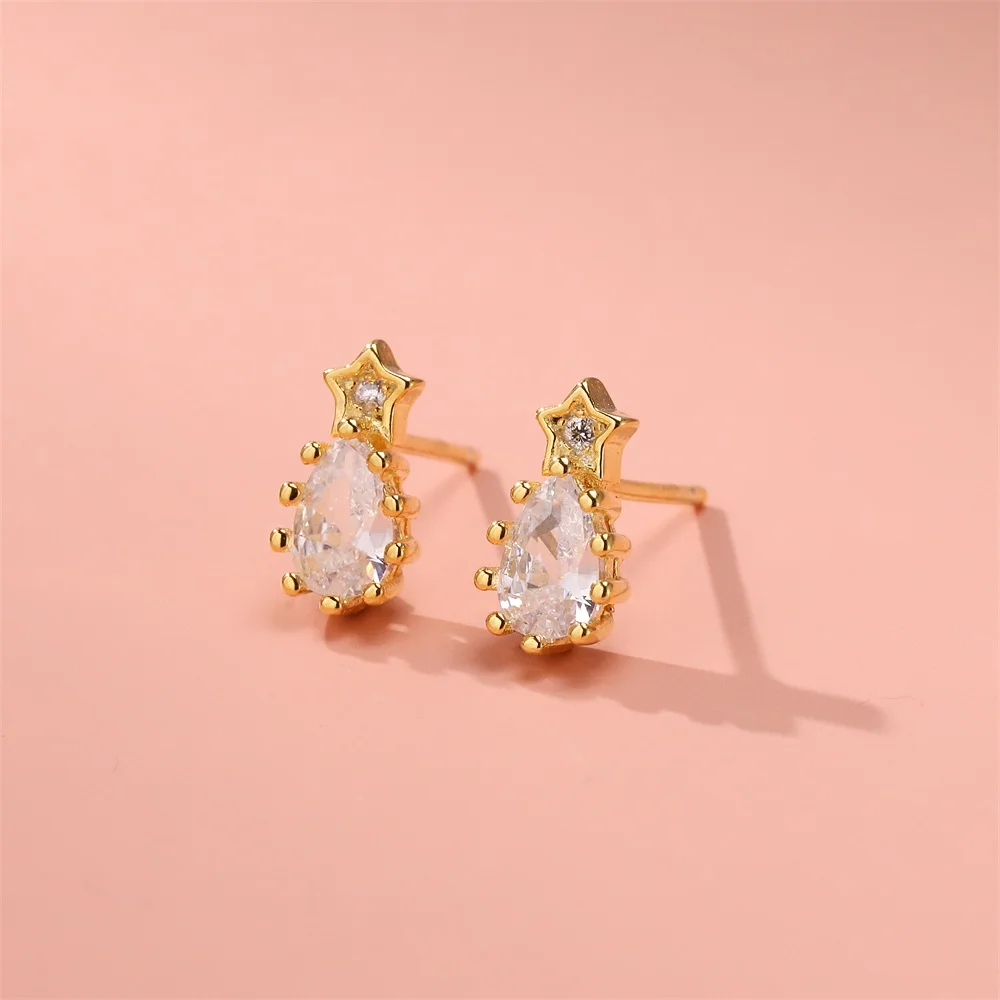 yalibao jewelry fashion cute shiny pave star hoop earrings s925 sterling silver earrings for female jewelry, Picture shows
yalibao jewelry fashion cute shiny pave star hoop earrings s925 sterling silver earrings for female jewelry, Picture shows