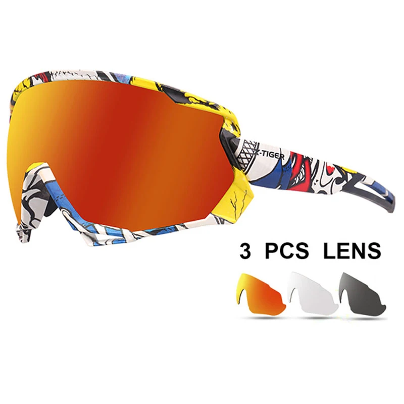 X-TIGER Pro Wind Cycling Glasses Polarized Sports Road Bicycle Glasses MTB Bike Sunglasses Goggles Mountain Bike Cycling Eyewear, 10 color can choose
X-TIGER Pro Wind Cycling Glasses Polarized Sports Road Bicycle Glasses MTB Bike Sunglasses Goggles Mountain Bike Cycling Eyewear, 10 color can choose