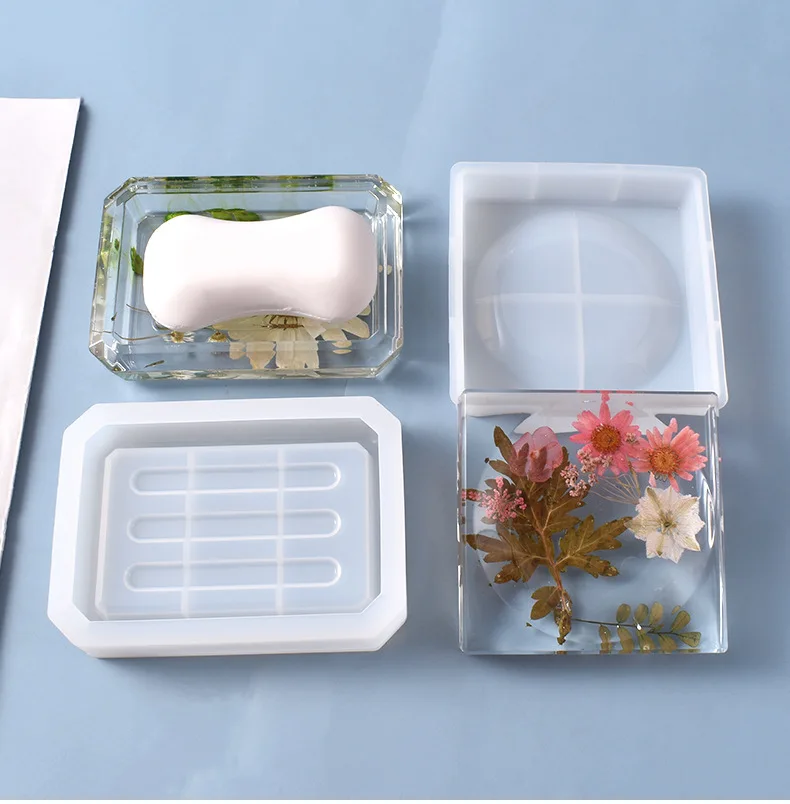 Handmade Tray Resin Casting Mold Epoxy Resin soap Dish Holders mold soap box resin mold
Handmade Tray Resin Casting Mold Epoxy Resin soap Dish Holders mold soap box resin mold
