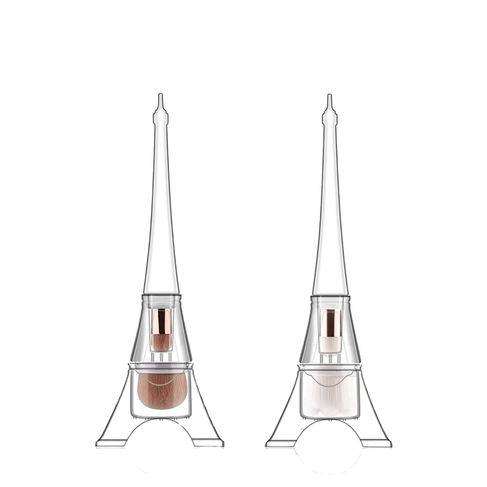 ZOREYA Eiffel Tower makeup brush 2 in 1 facial scrub nose brush integrated brush crystal, Picture color
ZOREYA Eiffel Tower makeup brush 2 in 1 facial scrub nose brush integrated brush crystal, Picture color
