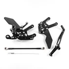Motorcycle Aluminum Rear set For S1000RR 2009-2014 2015-2018 With Carbon Fiber Heel Guard