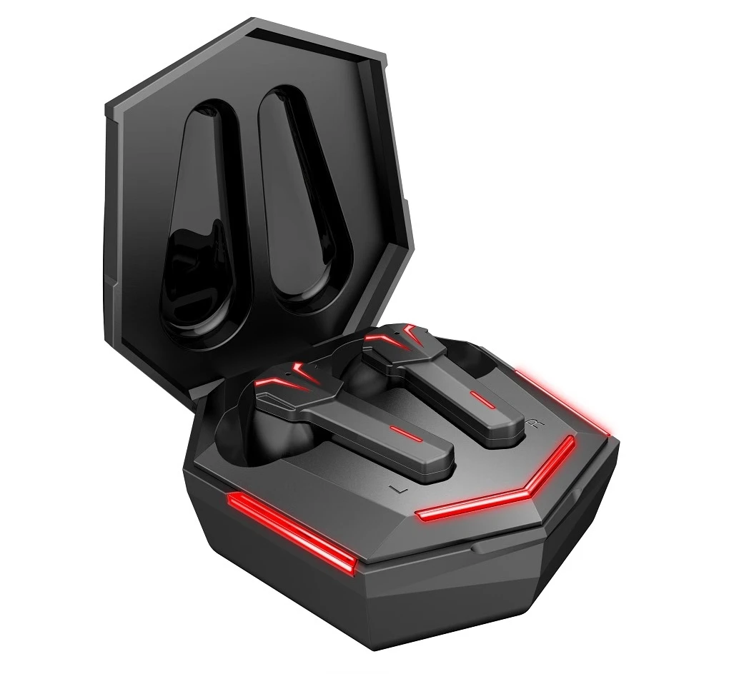 TWS Low latency Gaming Wireless Bluetooth Earbuds Earphone with Microphone and LED Light
TWS Low latency Gaming Wireless Bluetooth Earbuds Earphone with Microphone and LED Light