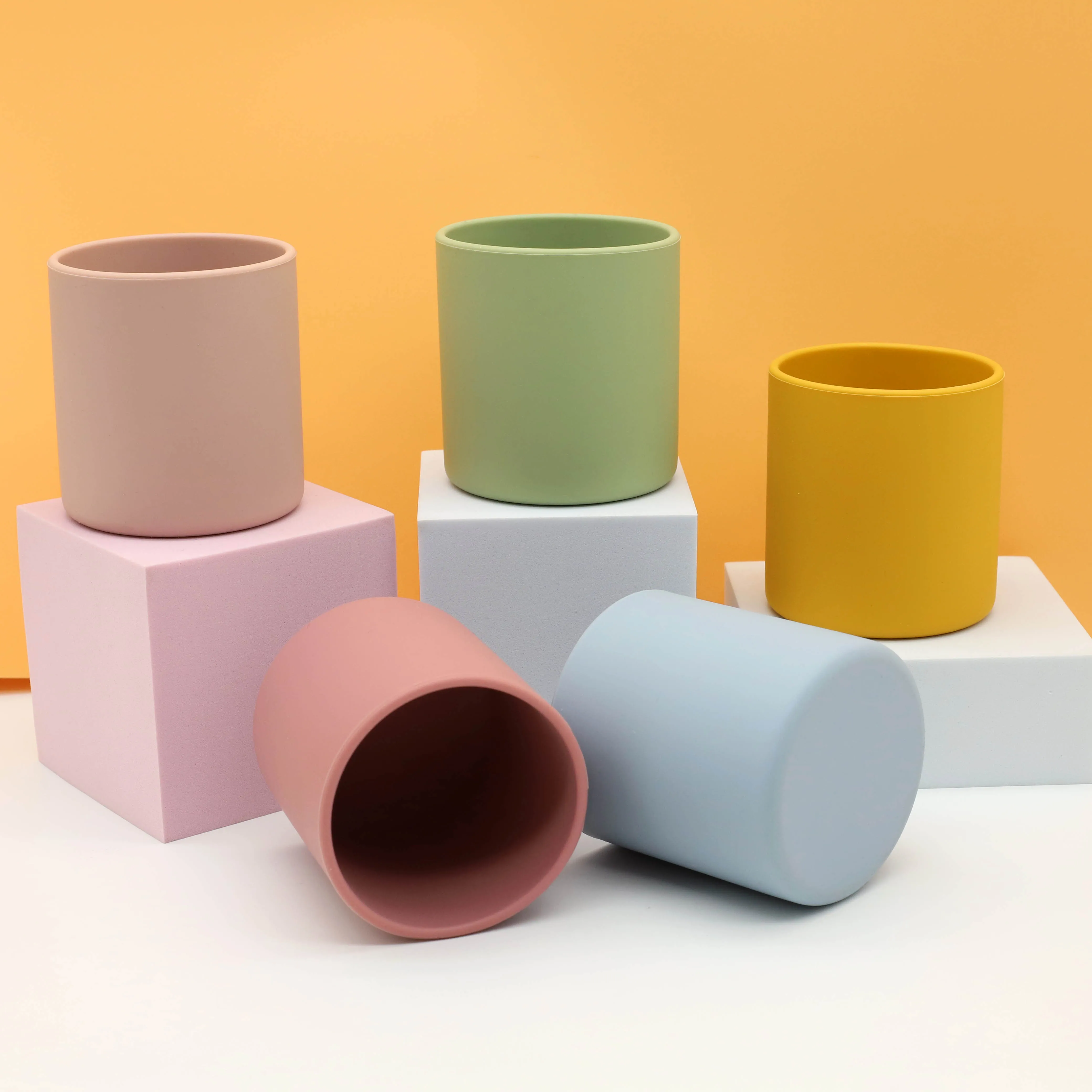 Eco Friendly Healthy Silicone Baby Cup Good Quality Portable Drinking Silicone Colorful Cup
Eco Friendly Healthy Silicone Baby Cup Good Quality Portable Drinking Silicone Colorful Cup