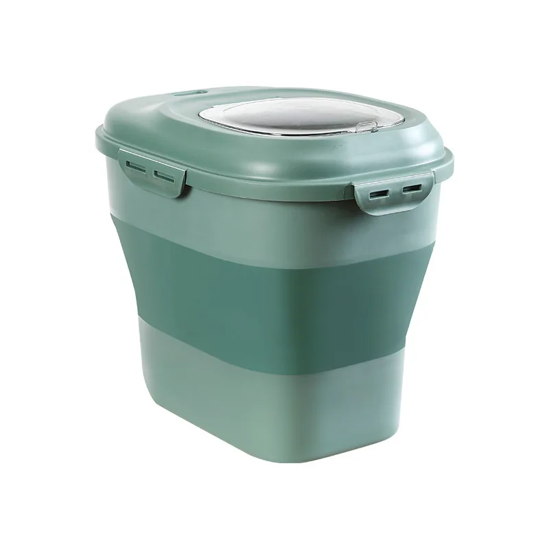 New Design Grain Storage Container Hot Selling Foldable Food Box Collapsible Cereal Dispenser, Green/pink
New Design Grain Storage Container Hot Selling Foldable Food Box Collapsible Cereal Dispenser, Green/pink