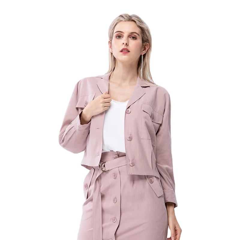 Women Plaid Casual Long Sleeve Turn Down Collar Single Breasted Dress Blazers Skirt Set
Women Plaid Casual Long Sleeve Turn Down Collar Single Breasted Dress Blazers Skirt Set