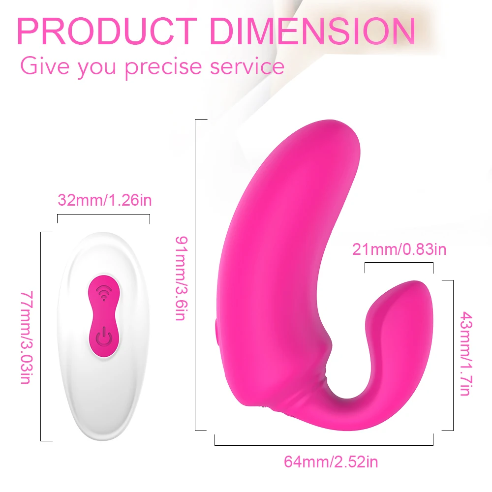 S Hande New Magnetic Rechargeable Wearable Big Head Anal Vagina