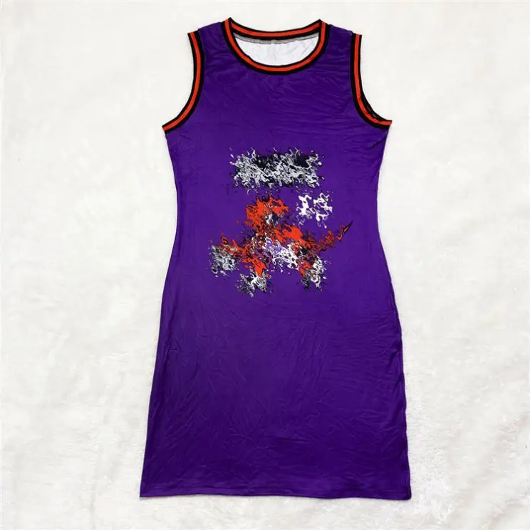 Summer 2021 Brand Pattern Printed Sleeveless Casual Tank Dress Women Vest Jersey Dresses
Summer 2021 Brand Pattern Printed Sleeveless Casual Tank Dress Women Vest Jersey Dresses
