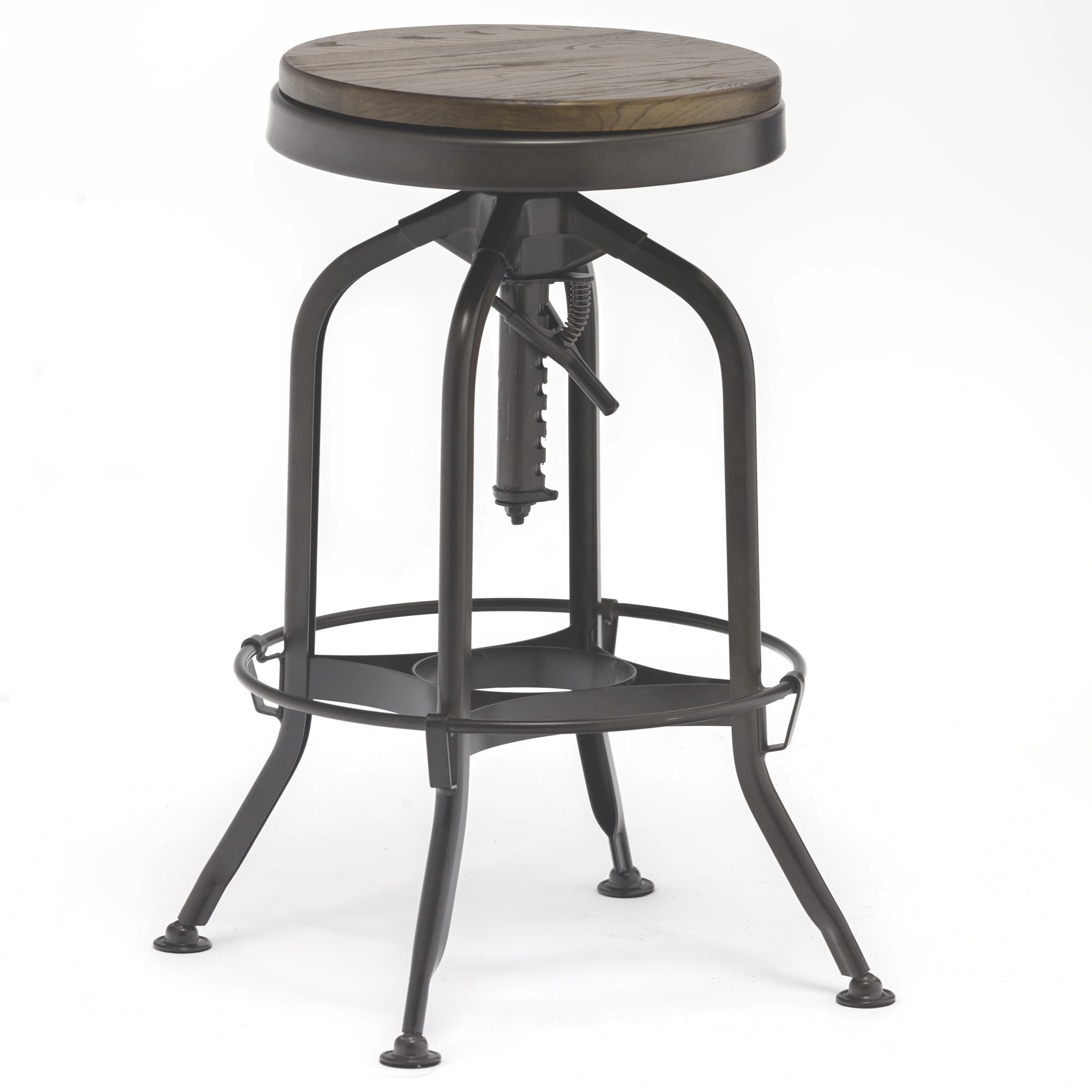 Industrial Metal Adjustable Height Bar Stools
Industrial Metal Adjustable Height Bar Stools