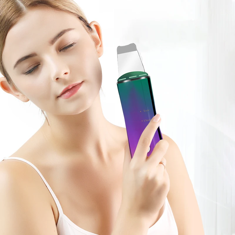 2021 Waterproof Usb Rechargeable Ultrasonic Peeling Beauty Machine Face Skin Cleaner Scrubber, White,purple
2021 Waterproof Usb Rechargeable Ultrasonic Peeling Beauty Machine Face Skin Cleaner Scrubber, White,purple