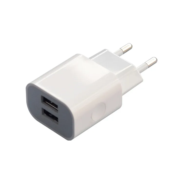 Ebay Hot Selling in Europe 5V 2A Dual USB Port EU Plug White Travel Quick Charging Cell Phone Wall Charger For i12 S20
Ebay Hot Selling in Europe 5V 2A Dual USB Port EU Plug White Travel Quick Charging Cell Phone Wall Charger For i12 S20