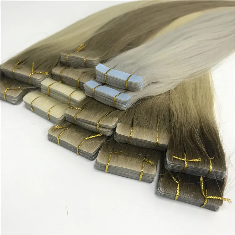 Tape Remy Hair Extensions Double Drawn Factory Wholesale Price Top Quality 100% Human Hair
Tape Remy Hair Extensions Double Drawn Factory Wholesale Price Top Quality 100% Human Hair