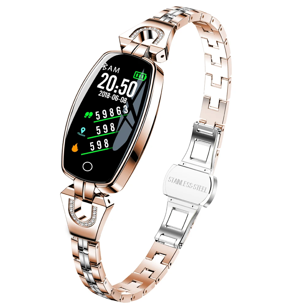 Tagobee H8 Pro Smart Watch Women Blood Pressure Gold Rose Bracelet IOS Android Fitness Bracelet for Lady Full Touch
Tagobee H8 Pro Smart Watch Women Blood Pressure Gold Rose Bracelet IOS Android Fitness Bracelet for Lady Full Touch