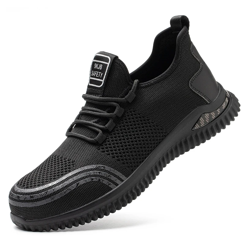 

Steel Toe for Men Women Lightweight Breathable Work Shoes Slip-Resistant Sneakers Indestructible Industria Safety Shoes