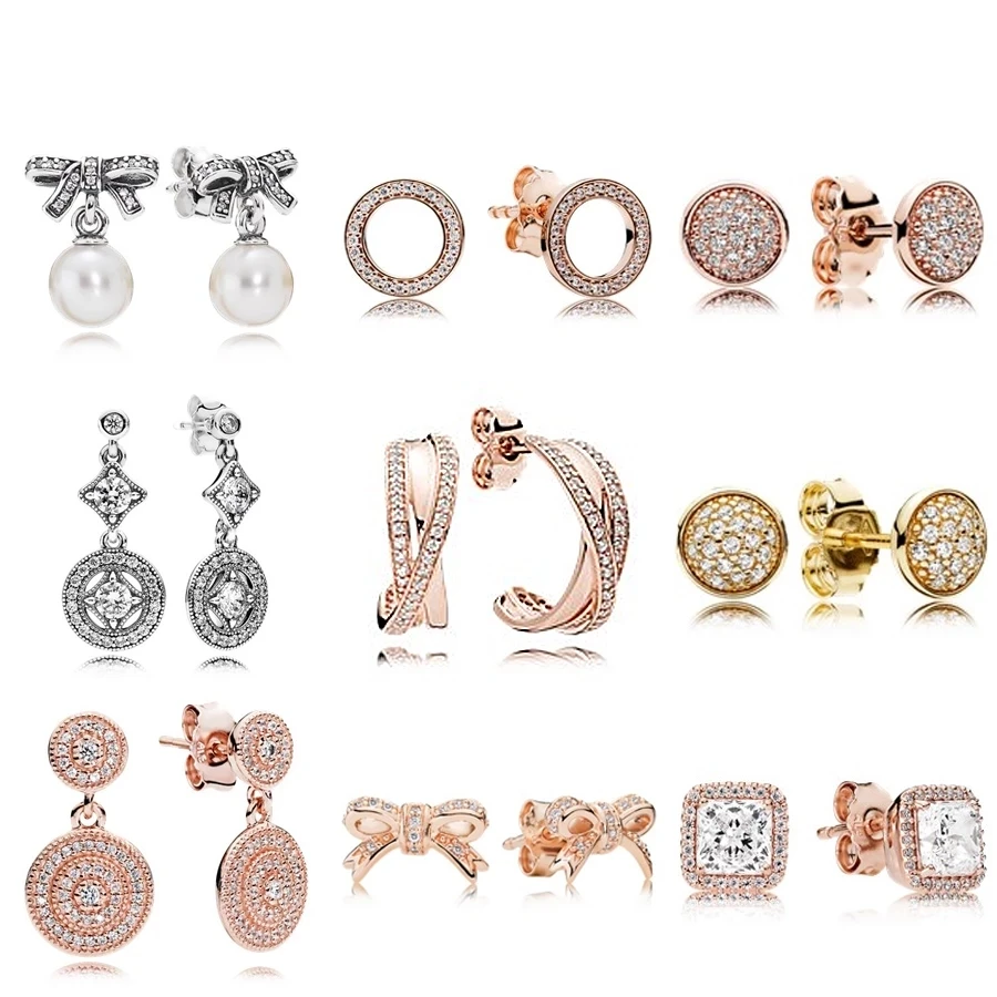 NEW 100% 925 Sterling Silver Earring Graceful Bow Knot & White Pearl Earrings Timeless Elegance Fit Bracelet DIY Making
NEW 100% 925 Sterling Silver Earring Graceful Bow Knot & White Pearl Earrings Timeless Elegance Fit Bracelet DIY Making