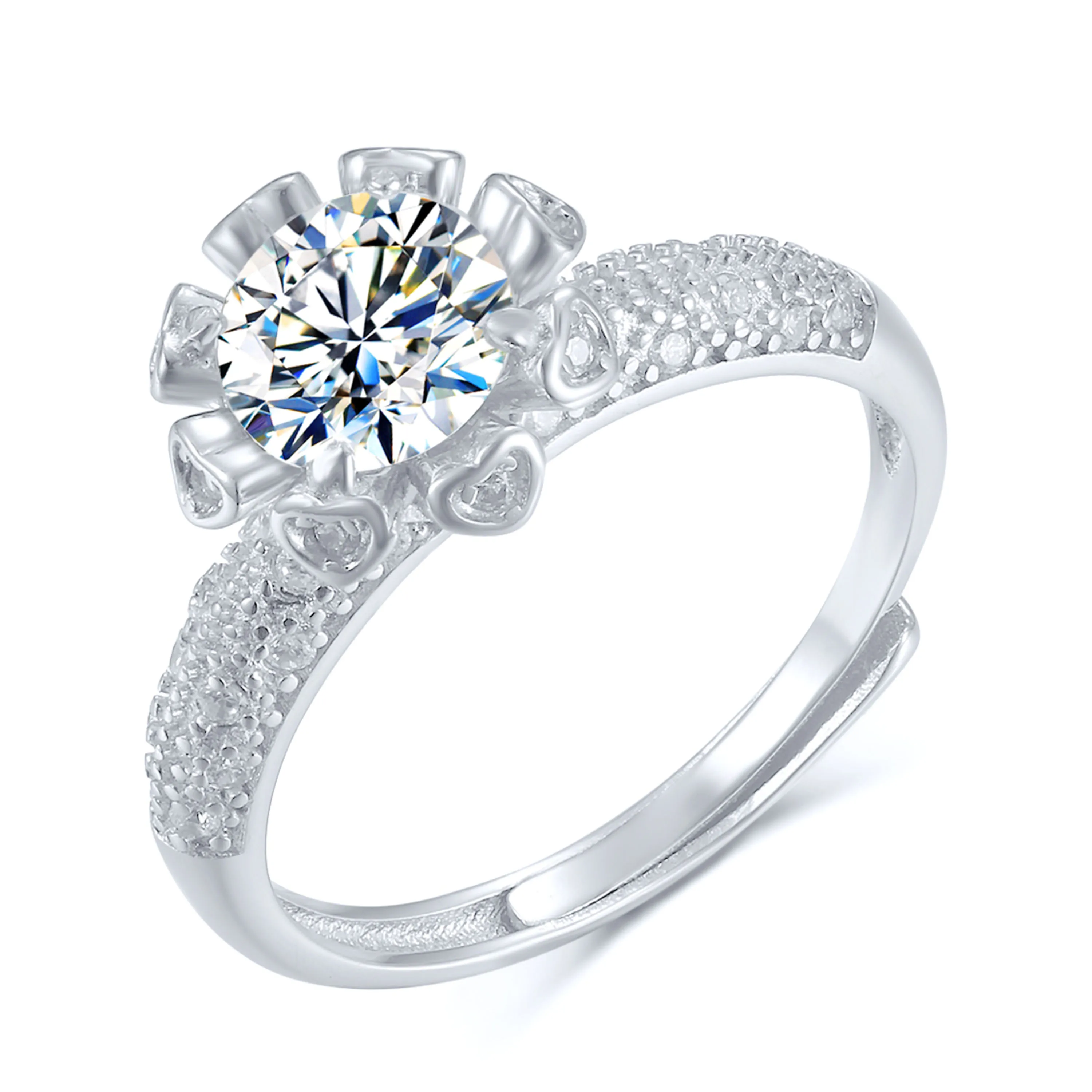 0.81 ct Moissanite Ring Factory Best Price 925 Silver moissanite eternity ring/silver Moissanite Jewelry
0.81 ct Moissanite Ring Factory Best Price 925 Silver moissanite eternity ring/silver Moissanite Jewelry