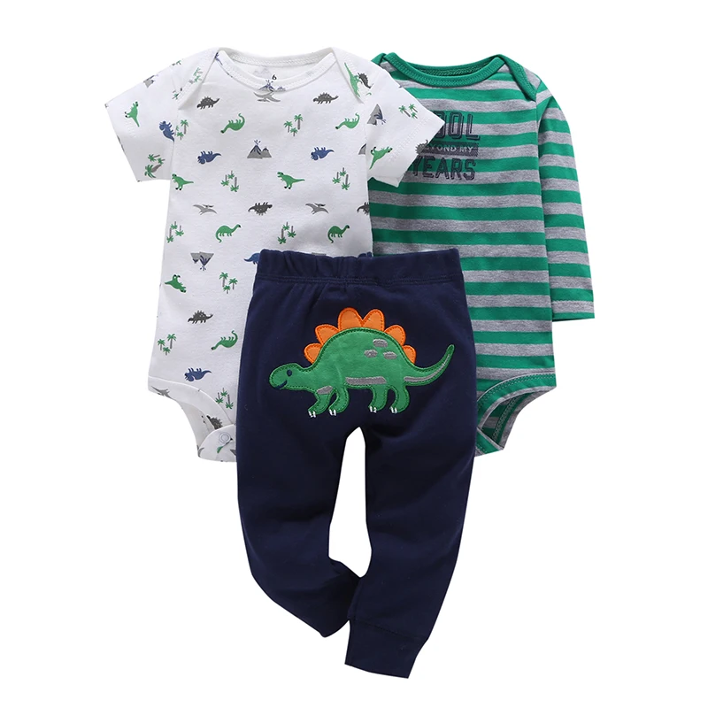 Summer Baby Clothes Suits Cotton 3pcs Baby Boy Girl Romper Set Wholesale Boutique Baby Clothing Set, As pictures
Summer Baby Clothes Suits Cotton 3pcs Baby Boy Girl Romper Set Wholesale Boutique Baby Clothing Set, As pictures