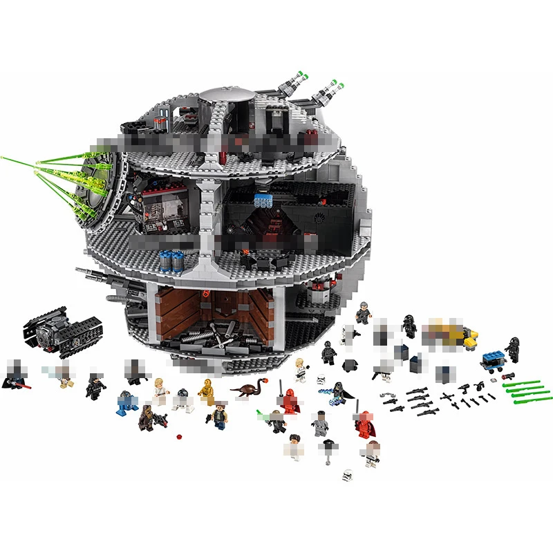 T2119 Death Star toy bricks 4126pcs StarPlane starwar building block for kids with 10+ tie fighters children gift
T2119 Death Star toy bricks 4126pcs StarPlane starwar building block for kids with 10+ tie fighters children gift