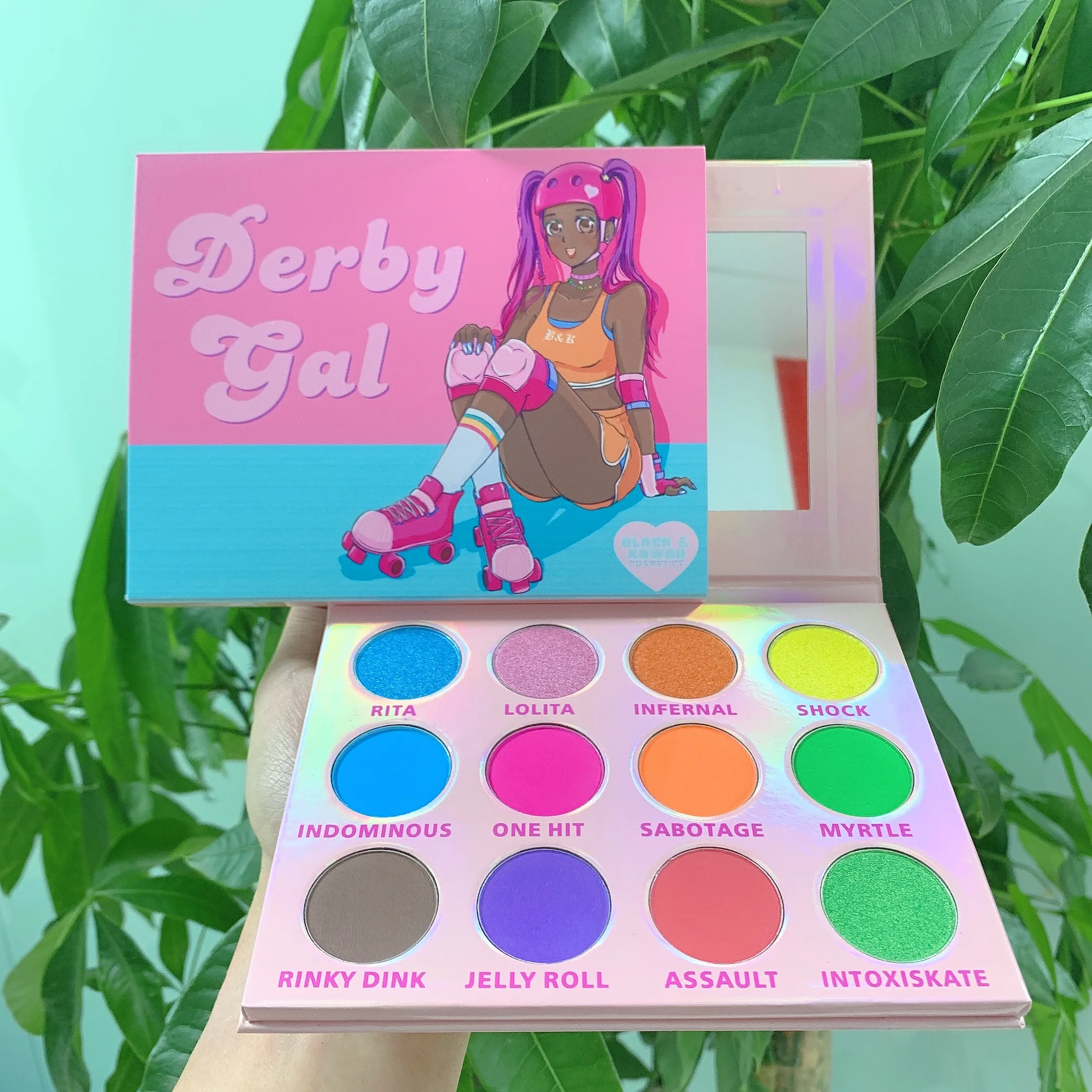 Best selling Custom magnetic empty make up palette wholesale eyeshadow pallet packaging with mirror, 12 colors
Best selling Custom magnetic empty make up palette wholesale eyeshadow pallet packaging with mirror, 12 colors