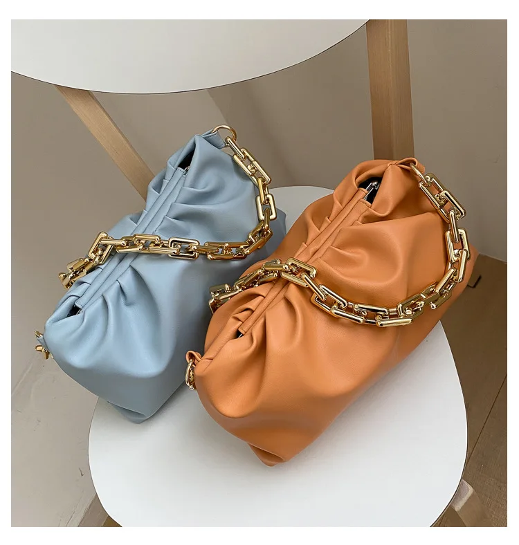 RTS Hot Sale Women Handbags Fashion Chain Unique Chic Cloud Bag Luxury Handbags for Women, 8 colors options
RTS Hot Sale Women Handbags Fashion Chain Unique Chic Cloud Bag Luxury Handbags for Women, 8 colors options