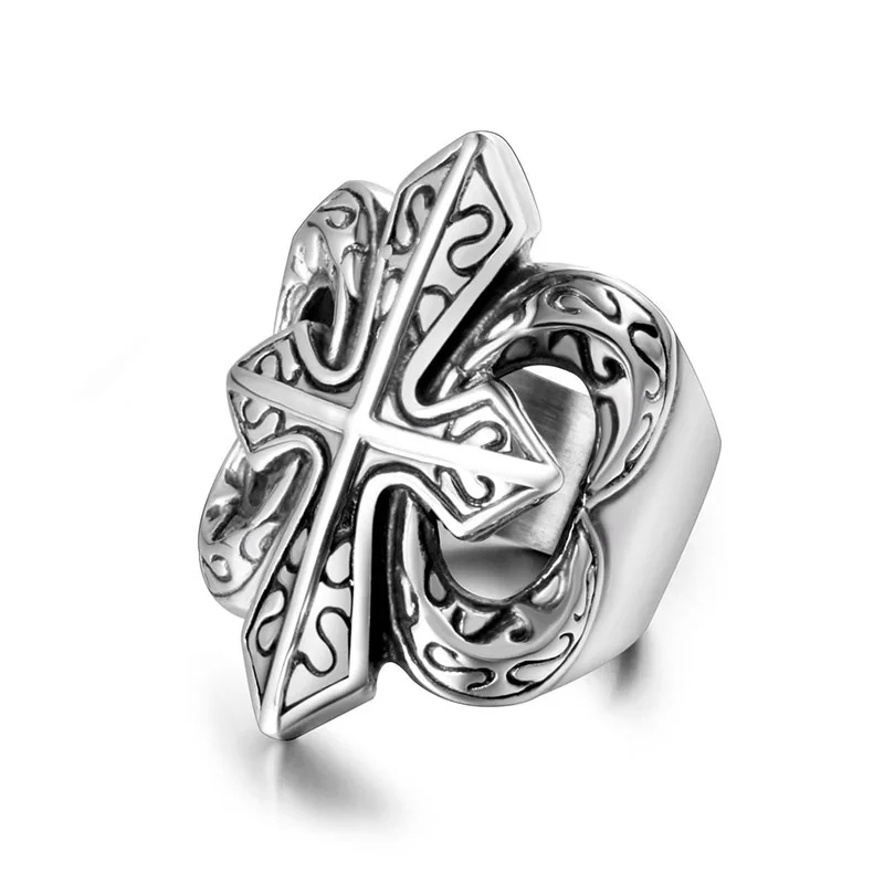 supply retro personalized fashion big flower casting Stainless steel men's punk ring
supply retro personalized fashion big flower casting Stainless steel men's punk ring