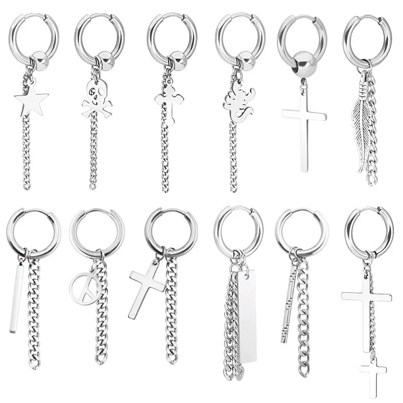 316L fashion stainless steel cross drop dangle earring lady david star skull earring hanging anchor peace sign cancer earring
316L fashion stainless steel cross drop dangle earring lady david star skull earring hanging anchor peace sign cancer earring