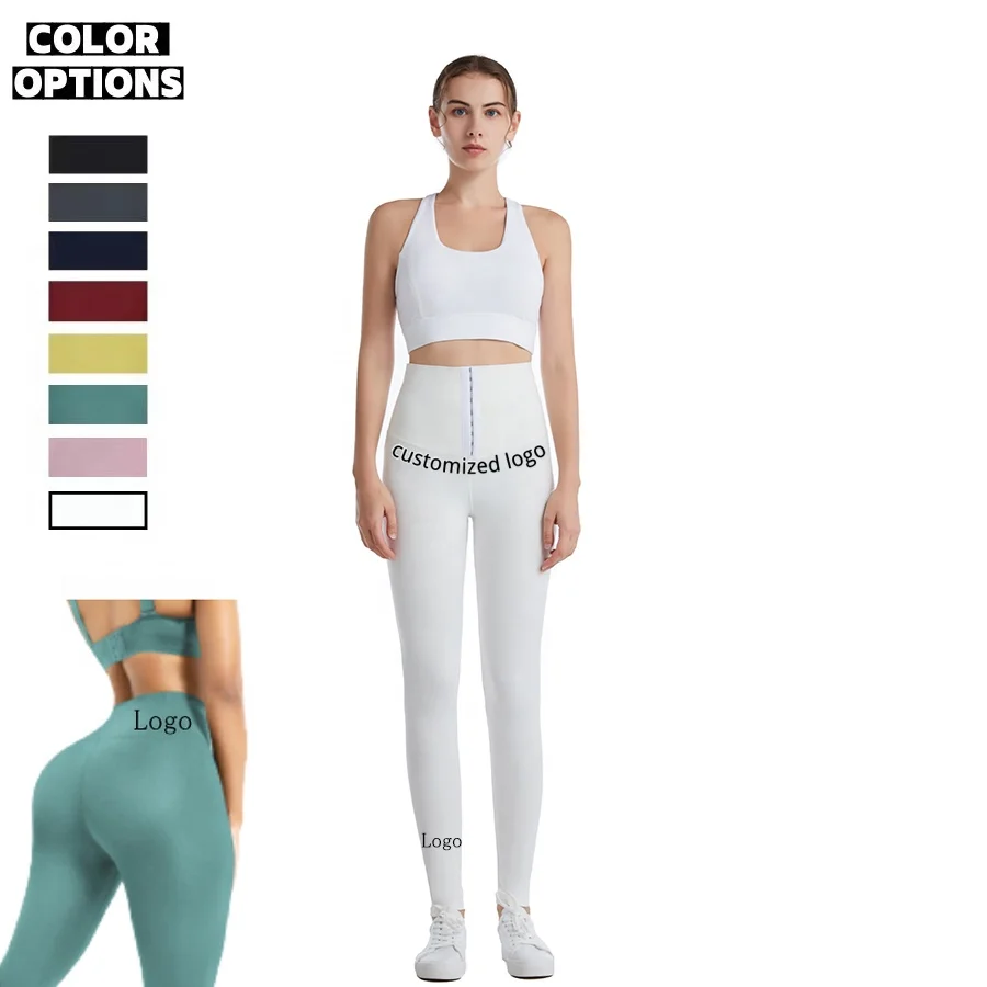 Custom Wholesale Breathable 3 Hooks Waist Trainer Leggings High Waist women shapers Gym White Leggings Corset Yoga Pants
Custom Wholesale Breathable 3 Hooks Waist Trainer Leggings High Waist women shapers Gym White Leggings Corset Yoga Pants