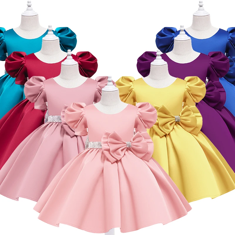High Quality Girls' short skirt with puff sleeves Kids Evening Prom Dress Newborn Baby 0-10 Years Wear, Customized color
High Quality Girls' short skirt with puff sleeves Kids Evening Prom Dress Newborn Baby 0-10 Years Wear, Customized color