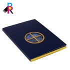 Custom printing softcover perfect binding thin daily and weekly planner notebook