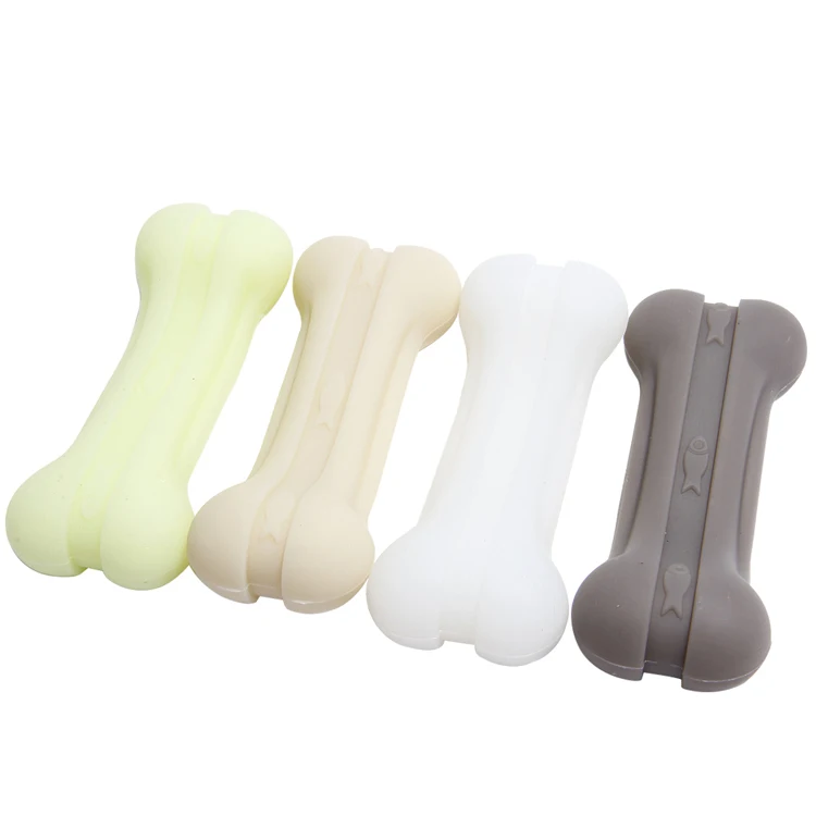 Wholesale Silicone rubber dog toys Luminous Bone design Eco-Friendly dog chew toy dog bone toy
Wholesale Silicone rubber dog toys Luminous Bone design Eco-Friendly dog chew toy dog bone toy