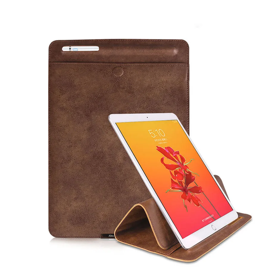 For Ipad Universal Sleeve With Pencil Holder Trifold Stand Pu Pouch Case For Air 4 3 2 Ipad 4 5 6 7 8 / mini 2 3 4 5 / pro 11", Multiple colors
For Ipad Universal Sleeve With Pencil Holder Trifold Stand Pu Pouch Case For Air 4 3 2 Ipad 4 5 6 7 8 / mini 2 3 4 5 / pro 11", Multiple colors
