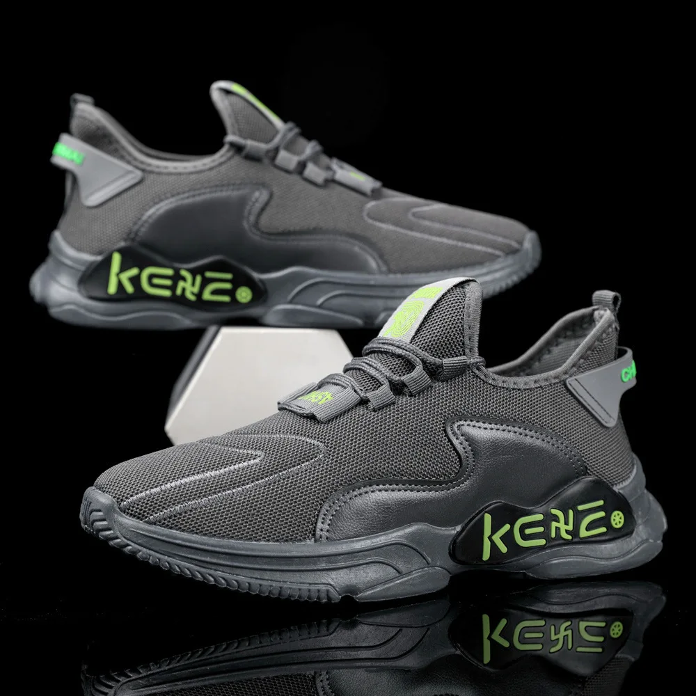 Cheap Low Price Fashion Sports Sneakers for Men Running Shoes Breathable Casual Shoes Sneakers Non Slip Walking Sport Shoes, 2 colors
Cheap Low Price Fashion Sports Sneakers for Men Running Shoes Breathable Casual Shoes Sneakers Non Slip Walking Sport Shoes, 2 colors
