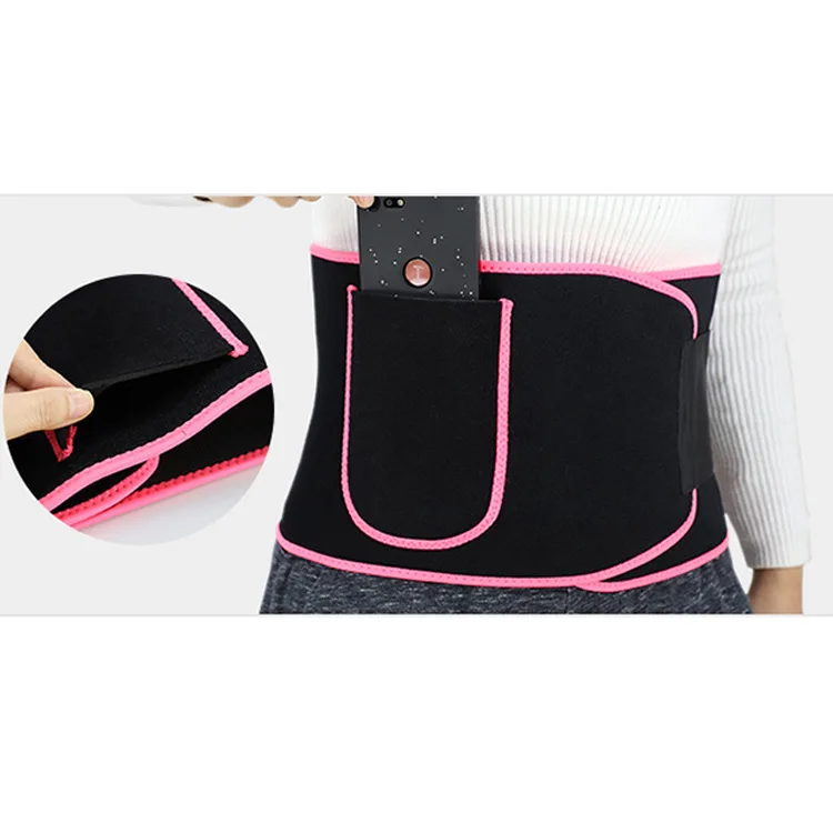 Hot Selling Neoprene Waist Trimmer Adjustable Body Shaper Waist Trainer Slimmer Belt Pink Black Yellow With Phone Pouch, Black blue pink green yellow 
Hot Selling Neoprene Waist Trimmer Adjustable Body Shaper Waist Trainer Slimmer Belt Pink Black Yellow With Phone Pouch, Black blue pink green yellow