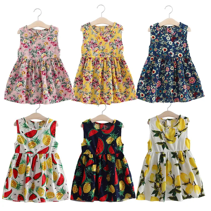 Toddler Kids Baby Girl Summer Princess Dress Sleeveless Floral Print Cotton Party Casual Clothes Dresses For Girls
Toddler Kids Baby Girl Summer Princess Dress Sleeveless Floral Print Cotton Party Casual Clothes Dresses For Girls