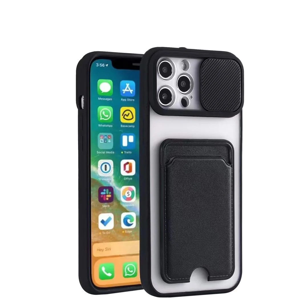 Four corner anti falling push window card case For iPhone 12 promax New design TPU PC material, 8 colors
Four corner anti falling push window card case For iPhone 12 promax New design TPU PC material, 8 colors