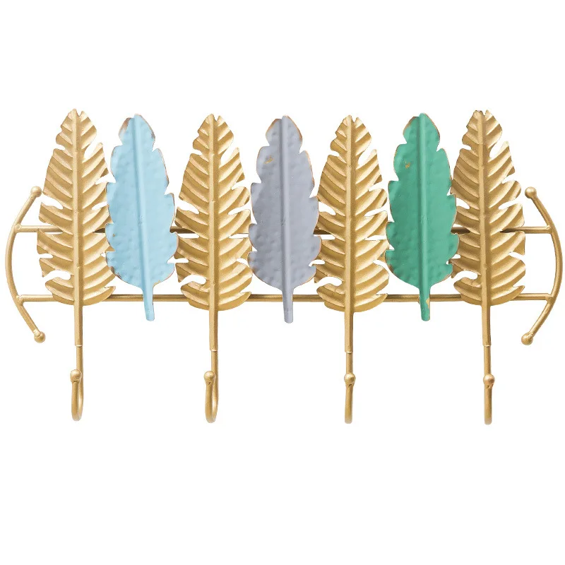Nordic Wall Hooks for Hanging Clothes No-punch Wall Hanger Coat Key Hook Iron Art Wall Decorations, As photo
Nordic Wall Hooks for Hanging Clothes No-punch Wall Hanger Coat Key Hook Iron Art Wall Decorations, As photo