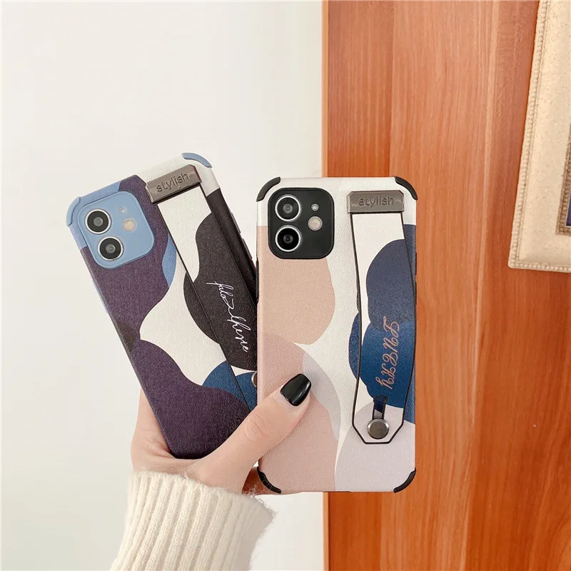 2021 new for iphone 12 case cute 12mini 12 Pro Max mini 11 Pro Max XS XR X 7 8 SE Plus Morandi Contrast with Wristband
2021 new for iphone 12 case cute 12mini 12 Pro Max mini 11 Pro Max XS XR X 7 8 SE Plus Morandi Contrast with Wristband